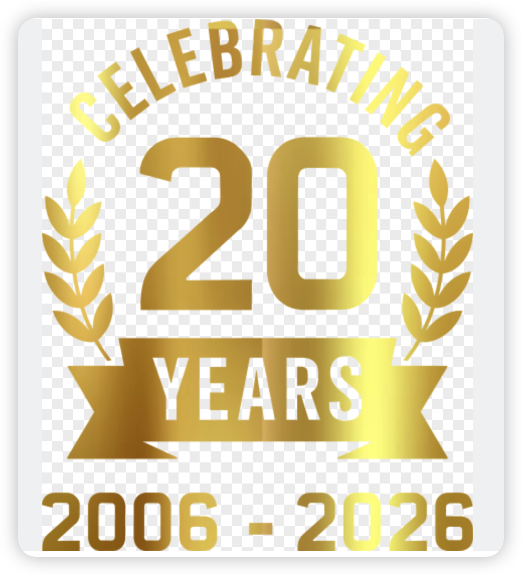2006--2026，创业二十年，砥砺前行