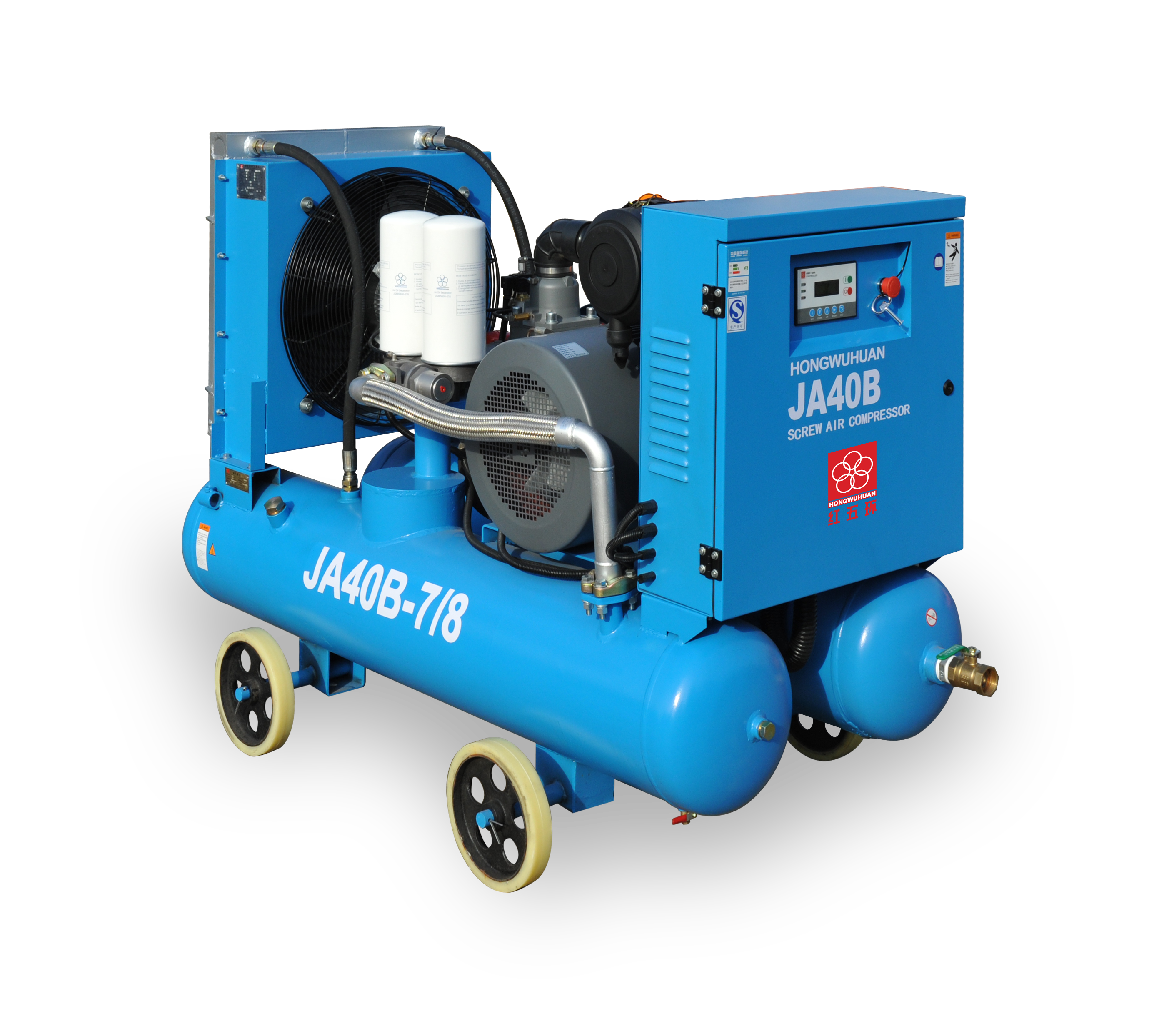 精胜实业为客户提供石油勘探钻机，空压机服务